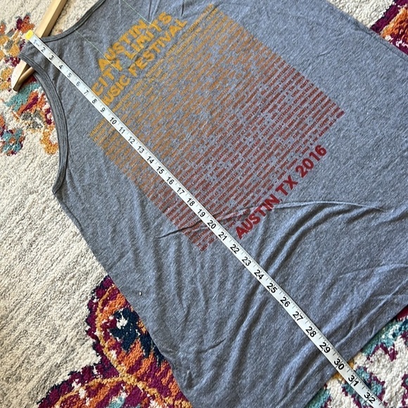 Aviator Nation Gray Tank Top with Texas Flag Design - Picture 10 of 10